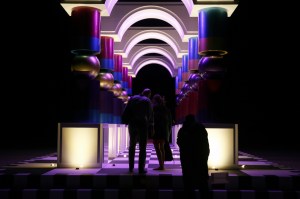 The scene at the Grand Opening of Hall of Visions by Pilar Zeta at Faena Miami Beach.