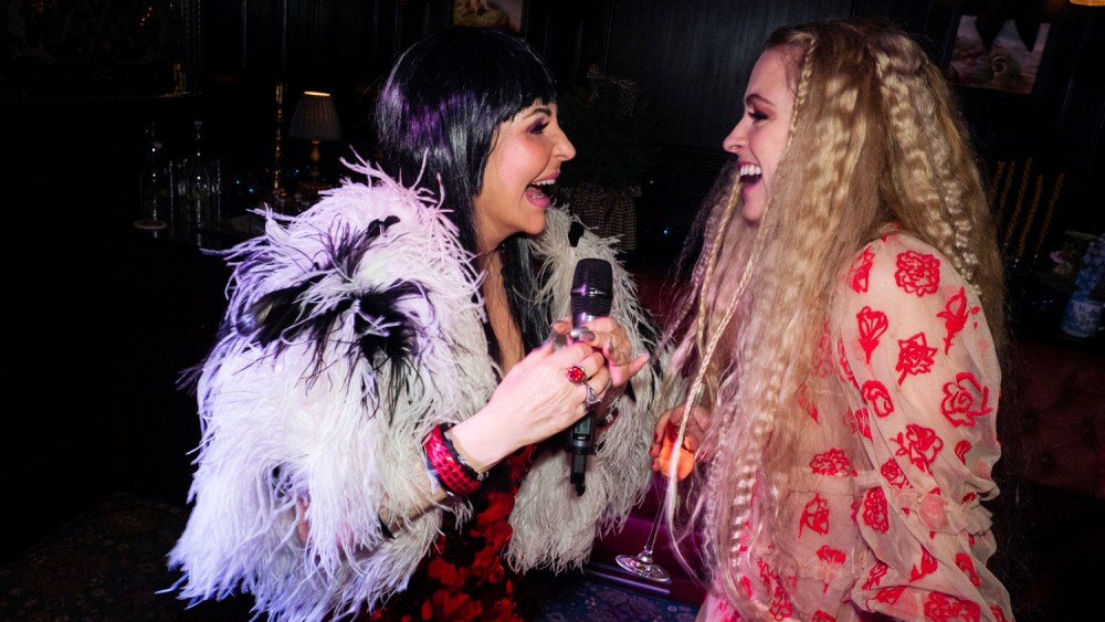 Hannah Weiland hosts the Shrimpsmas festive celebration in London.