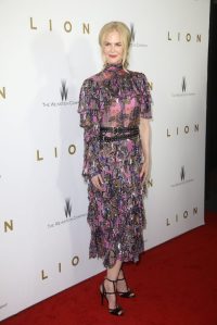 Cast arriving at the premiere of The Weinstein Company premiere of "Lion," held at MoMA. 16 Nov 2016 Pictured: Nicole Kidman. Photo credit: AJR Photo / MEGA TheMegaAgency.com +1 888 505 6342 (Mega Agency TagID: MEGA60111_004.jpg) [Photo via Mega Agency]
