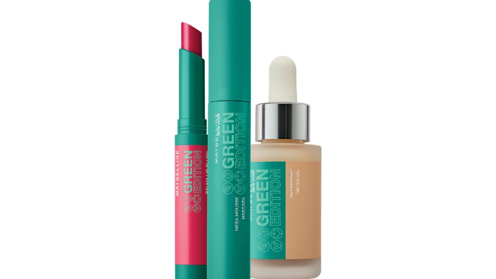 Maybelline New York is introducing its Green Edition collection.