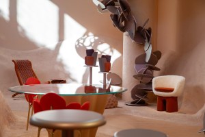 The Louis Vuitton Objets Nomades collection at the Miami Store.