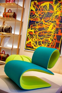 The Louis Vuitton Objets Nomades collection at the Miami Store.