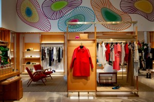 The Louis Vuitton Objets Nomades collection at the Miami store.
