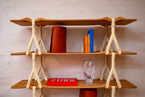 The Louis Vuitton Objets Nomades collection at the Miami Store.