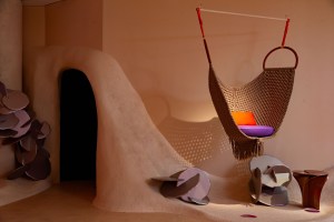 The Louis Vuitton Objets Nomades collection at the Miami Store.
