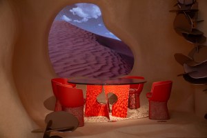 The Louis Vuitton Objets Nomades collection at the Miami Store.