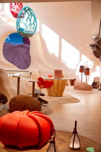 The Louis Vuitton Objets Nomades collection at the Miami Store.