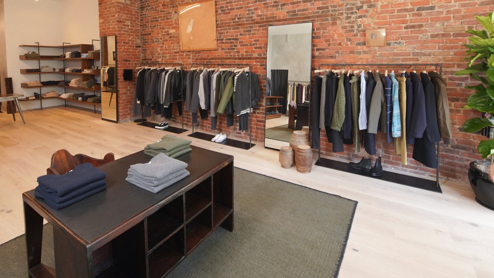 The Officine Générale store in Soho