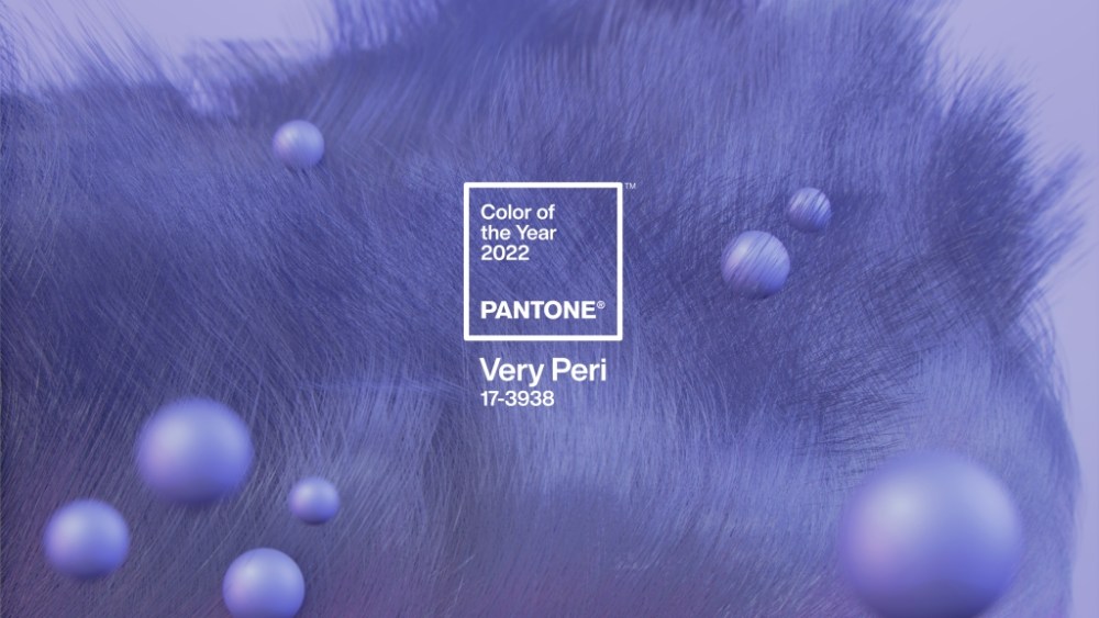 Pantone names Very Peri, a newly created shade of blue that evokes joy and creativity, the Color of the Year for 2022.