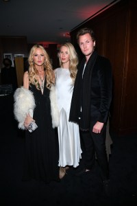 Rachel Zoe, Tessa Gräfin von Walderdorff and Baron HIlton