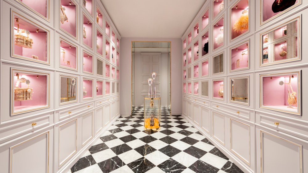 The Rosantica flagship store on Milan's Via della Spiga.