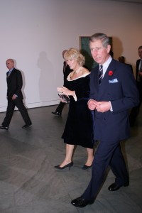 The Prince of Wales and the Duchess of Cornwall at the Museum of Modern Art's reception in their honor, 2005.