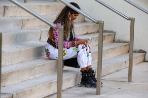 Street style at Art Basel Miami 2021