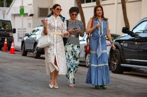 Street style at Art Basel Miami 2021