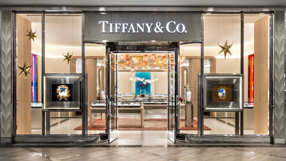 Tiffany & Co.'s renovated Copley Place store in Boston.