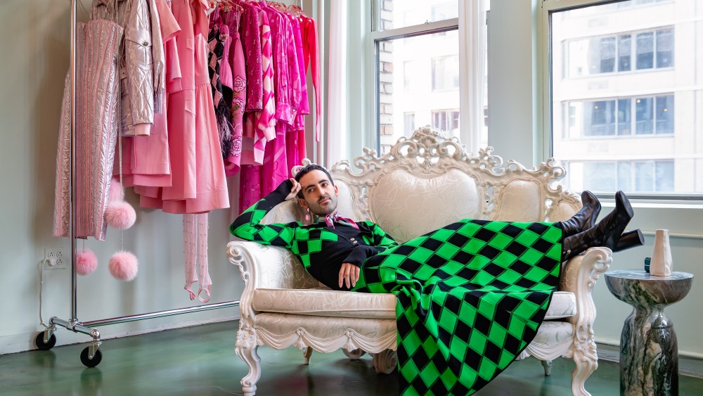 Jackson Wiederhoeft in one of his Pre-Fall looks.