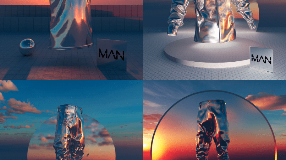Preview photos of the first NFT collection from BoohooMan.
