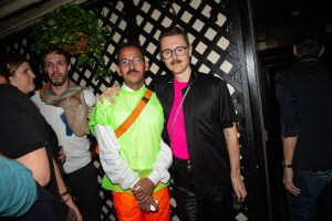 The scene at the Loewe party.