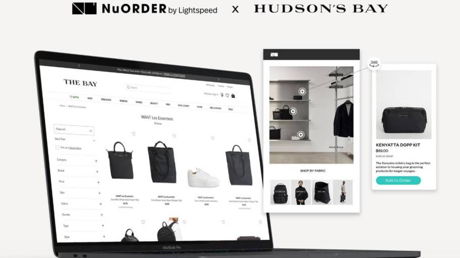 Hudson Bay Company’s e-commerce marketplace The Bay is partnering with NuOrder by Lightspeed in an effort to further digitize its merchandising process, directly connecting its buyers with the platform’s 3,000 brands and suppliers in real time.