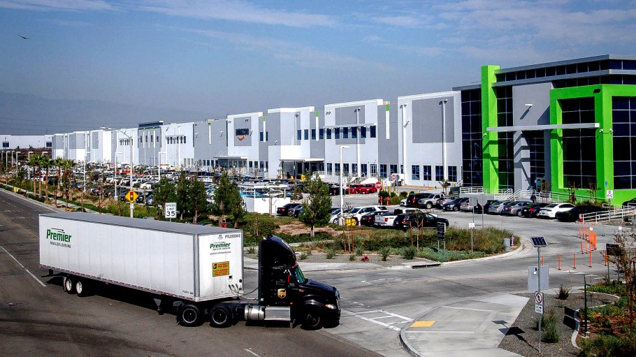 Demand for industrial warehouse space is red hot as retail firms hunt for places to store, sort and ship goods like apparel and footwear.