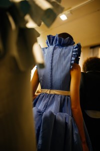 Backstage at Viktor and Rolf Couture Spring 2022