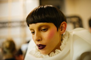 Backstage at Viktor and Rolf Couture Spring 2022