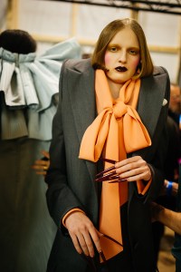 Backstage at Viktor and Rolf Couture Spring 2022