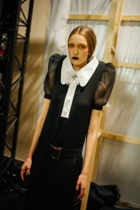 Backstage at Viktor and Rolf Couture Spring 2022