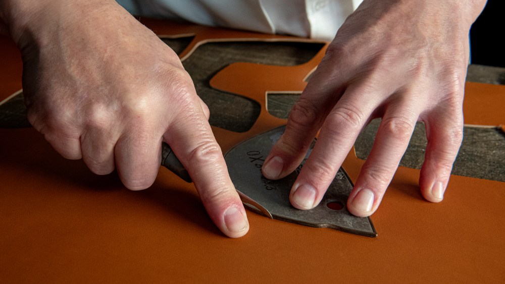 A still from Church's "The Greatest Hands Make the Greatest Shoes" video.