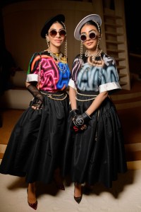 Front Row at Chanel Couture Spring 2022