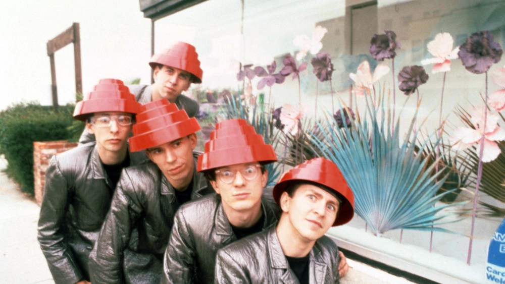 Devo pictured in January, 1981