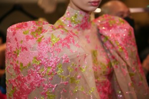 Backstage at Elie Saab Couture Spring 2022