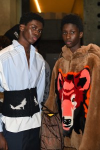 Backstage at Etro Men’s Fall 2022