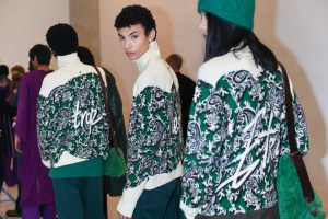 Backstage at Etro Men’s Fall 2022