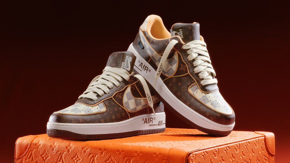 The Louis Vuitton and Nike “Air Force 1” by Virgil Abloh to be auctioned exclusively at Sotheby's.