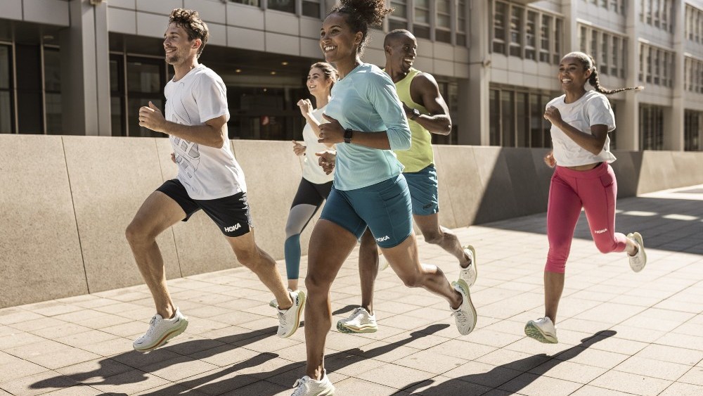 Hoka One One touted its Kawana running shoe as versatile