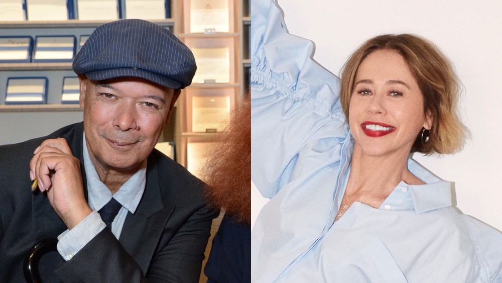 Vanity Fair's former style director Michael Roberts, and The Telegraph's fashion director Lisa Armstrong