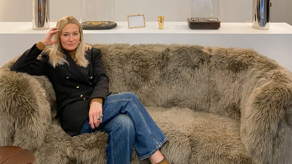 Julie de Libran in her Paris boutique.