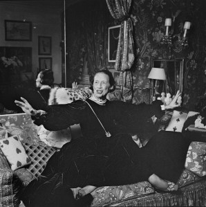 Diana Vreeland at home, 550 Park Avenue, New York, 21 July 1979