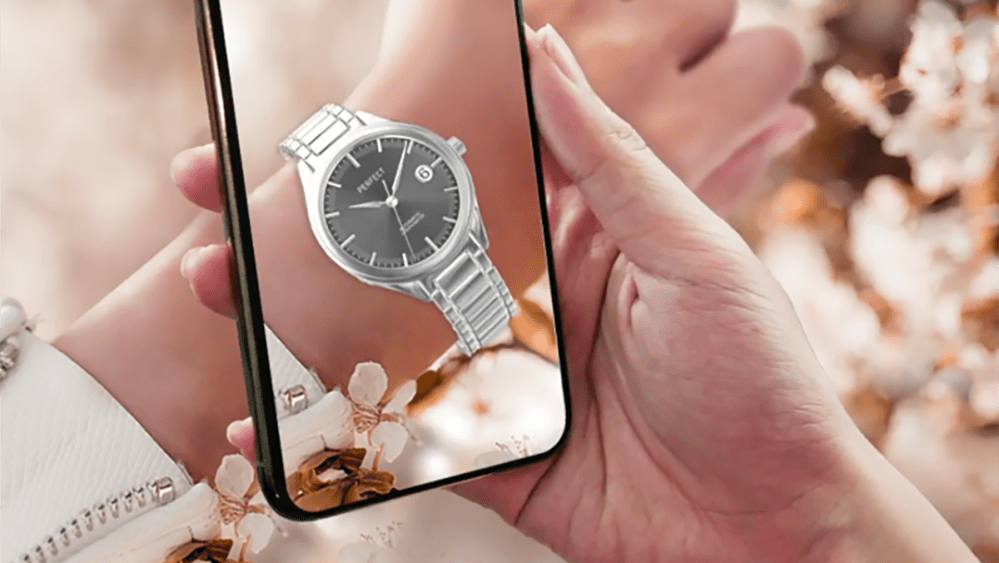 Perfect Corp. debuts virtual watch try-ons at CES 2022.