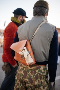 Street style at Pitti Uomo 101.