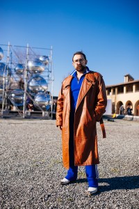 Street style at Pitti Uomo 101.