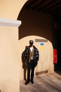 Street style at Pitti Uomo 101.