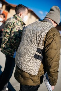 Street style at Pitti Uomo 101.