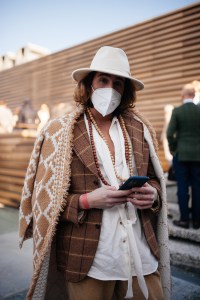 Street style at Pitti Uomo 101.