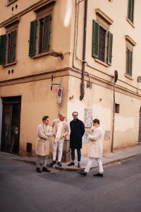 Street style at Pitti Uomo 101.