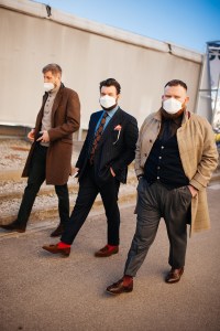 Street style at Pitti Uomo 101.
