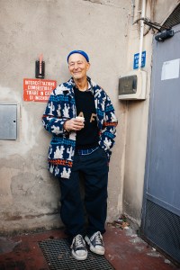 Street style at Pitti Uomo 101.