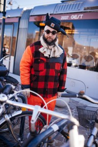 Street style at Pitti Uomo 101.