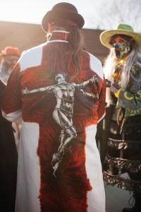 Street style at Pitti Uomo 101.
